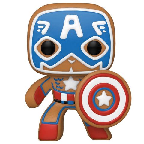 Figurine Funko Pop! - N°933 - Marvel Holiday - Captain America